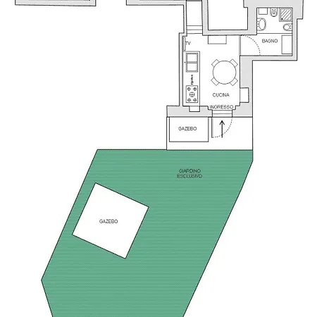 Bilocale In Strada Vestricciano Genna Con Giardino Privato *