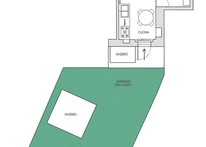 Bilocale In Strada Vestricciano Genna Con Giardino Privato *